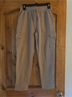 Patagonia Womens Organic Cotton Cargo Pants in Light Brown